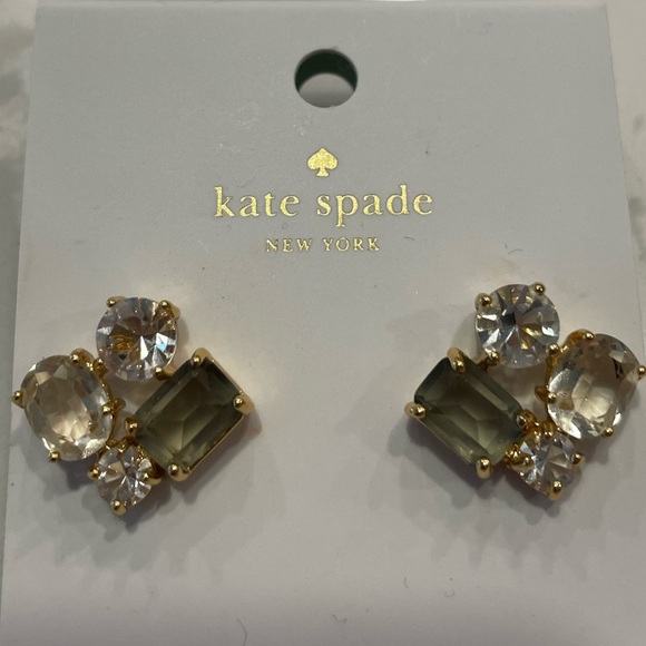 Kate Spade neutral, multi-colored earrings - Picture 2 of 2